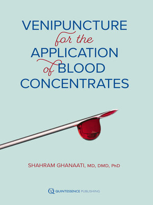 cover image of Venipuncture for the Application of Blood Concentrates